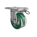 8.06689.789 MTG61 LH8.0 Colson Kingpinless Swivel Caster