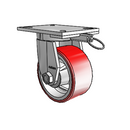 8.06689.979.7 MTG61 LH8.0 Colson Kingpinless Swivel Caster