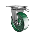 8.08689.279 MTG61 LH10.0 Colson Kingpinless Swivel Caster