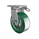 8.08689.279 MTG62 LH10.0 Colson Kingpinless Swivel Caster