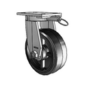 8.08689.679.7 MTG62 LH10.0 Colson Kingpinless Swivel Caster