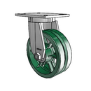 8.08689.779 LH10.0 Colson Kingpinless Swivel Caster