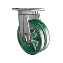 8.08689.779 MTG2 LH10.0 Colson Kingpinless Swivel Caster