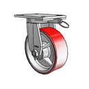 8.08689.979.7 MTG61 Colson Kingpinless Swivel Caster
