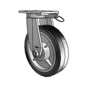 8.10689.459.2 MTG62 LH12.5 Colson Kingpinless Swivel Caster