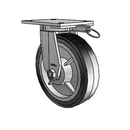 8.10689.459.2 MTG63 Colson Kingpinless Swivel Caster