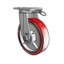 8.10689.959 MTG62 LH12.5 Colson Kingpinless Swivel Caster