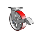 8.10689.979.7 MTG2 BRK1 Colson Kingpinless Swivel Caster