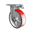 8.10689.979.7 MTG61 LH12.5 Colson Kingpinless Swivel Caster