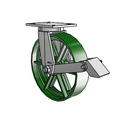8.12689.179 BRK1 Colson Kingpinless Swivel Caster