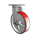 8.12689.979.7 LH15.5 Colson Kingpinless Swivel Caster