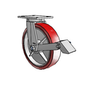 8.12689.989 BRK1 Colson Kingpinless Swivel Caster