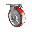 8.12689.989 MTG61 Colson Kingpinless Swivel Caster