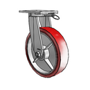 8.12689.989 MTG61 LH15.5 Colson Kingpinless Swivel Caster