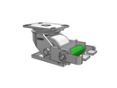 81CA04501SPTO Albion Caster