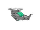 81PD04501SFBB Albion Caster