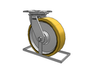 81VY10509STO Albion Caster