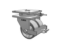 850FH10709SLF Albion Caster