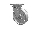 HD Raceway 10"x3" Cast Iron Wheel Caster with 7.25"x5.25" Plate
