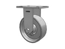 HD Raceway 8"x3" Forged Steel Wheel Rigid Caster with 7.25"x5.25" Plate