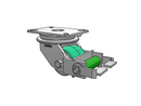 90PD04501SP Albion Caster