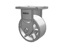 94CA08709RTRL Albion Rigid Caster