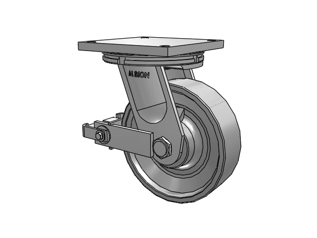 95FH10509STRLP Albion Caster
