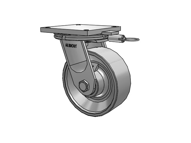 95FH10709STRLL Albion Caster