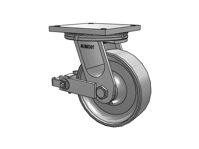 95FS10509STRLP Albion Caster