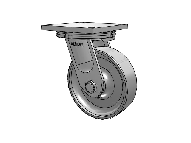 95FS10509STRL Albion Caster