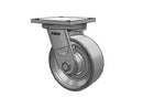 Super-Duty TRL 10"x4" Forged Steel Wheel Caster with 8.5"x8.5" Plate