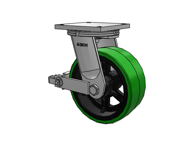 95PX12809STRLP Albion Caster