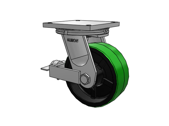 95PY10709STRLF Albion Caster
