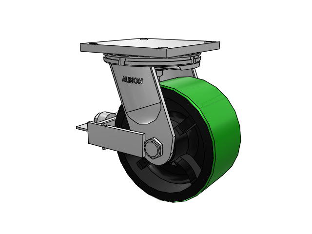 95PY10801STRLF Albion Caster