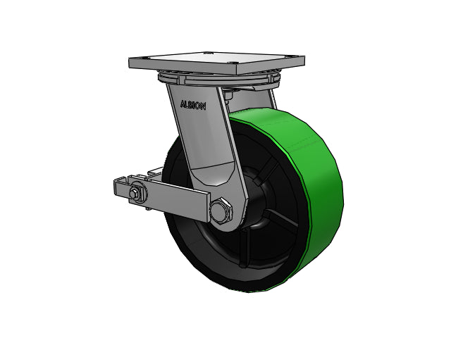 95PY12809STRLP Albion Caster