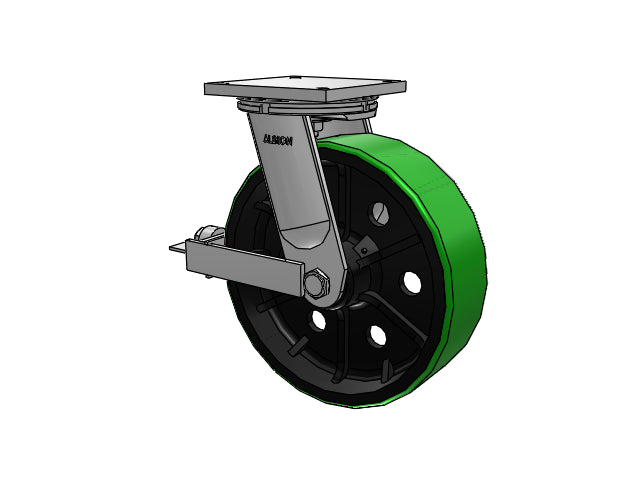 95PY16809STRLF Albion Caster