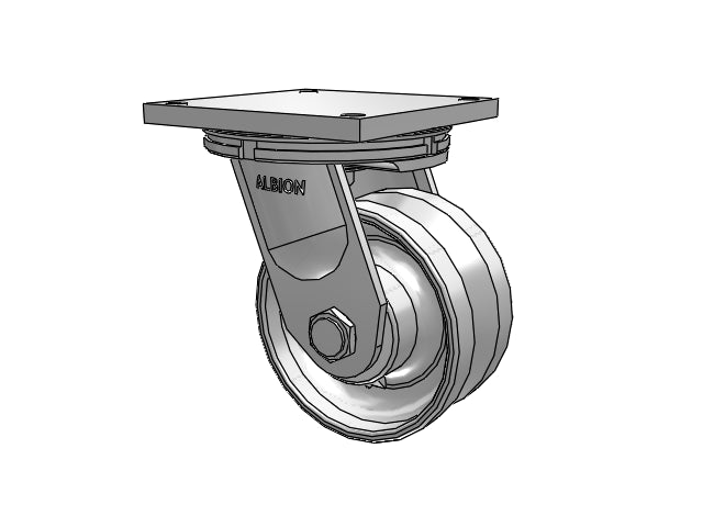 95VF08701STRL Albion Swivel Caster