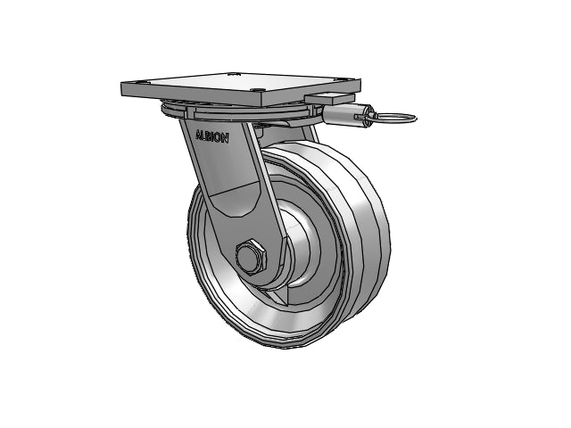 95VF10701STRLL Albion Caster