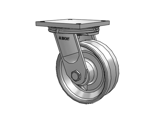 95VF10701STRL Albion Swivel Caster