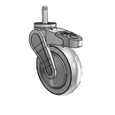 AV05QRP125DLGR02 MedCaster Swivel Caster