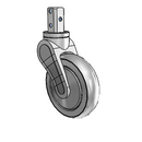 AV05QRP125SWSQ02 MedCaster Swivel Caster
