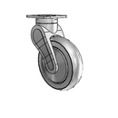 AV05QRP125SWTP11 MedCaster Swivel Caster