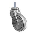 AV05QRP125SWTS03 MedCaster Swivel Caster