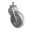 AV05QRP125SWTS06 MedCaster Swivel Caster