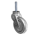 AV05QRP125SWTS22 MedCaster Swivel Caster