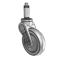 AV05QRP125SWXRN3 MedCaster Swivel Caster