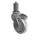 AV05QRP125TLXRR6 MedCaster Swivel Caster