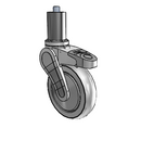 AV05QRP125TLXRR7 MedCaster Swivel Caster