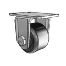 BLR25138TZ-POL51(KK) Shepherd Rigid Caster