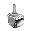 C0014273BC-POL01(KK) Shepherd Swivel Caster